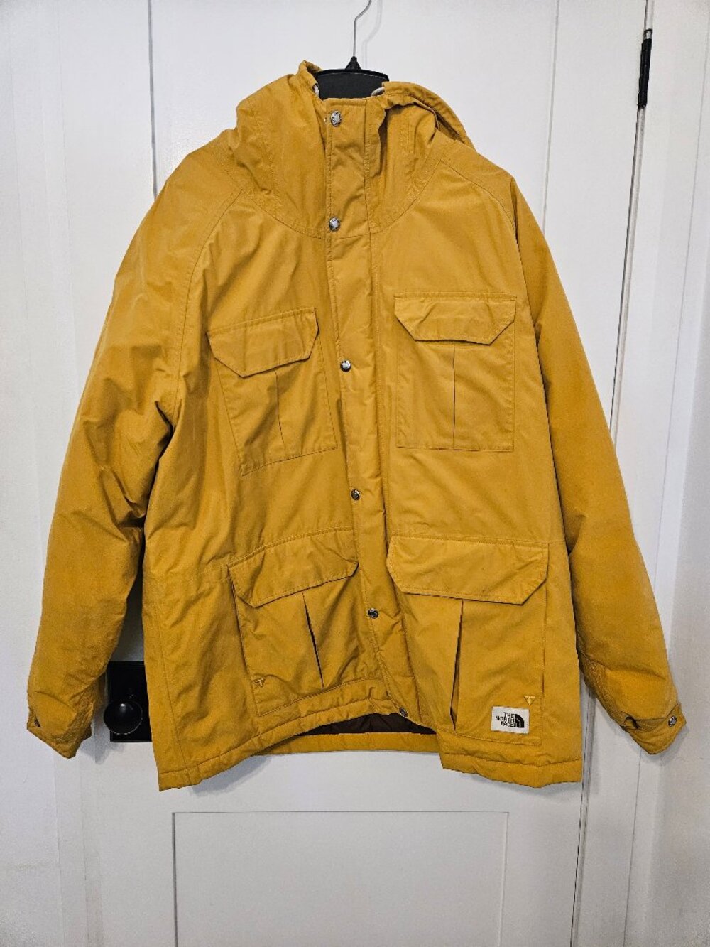 The North Face Winter Men's Jacket and Coat with hood.